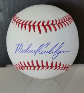 An Michael Cuddyer autographed NY Mets baseball